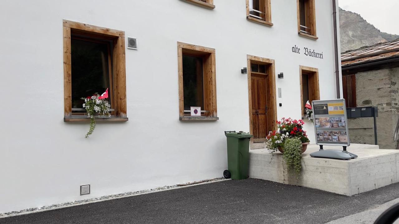Ferienwohnungen Haus Alte Bäckerei Randa Exterior foto